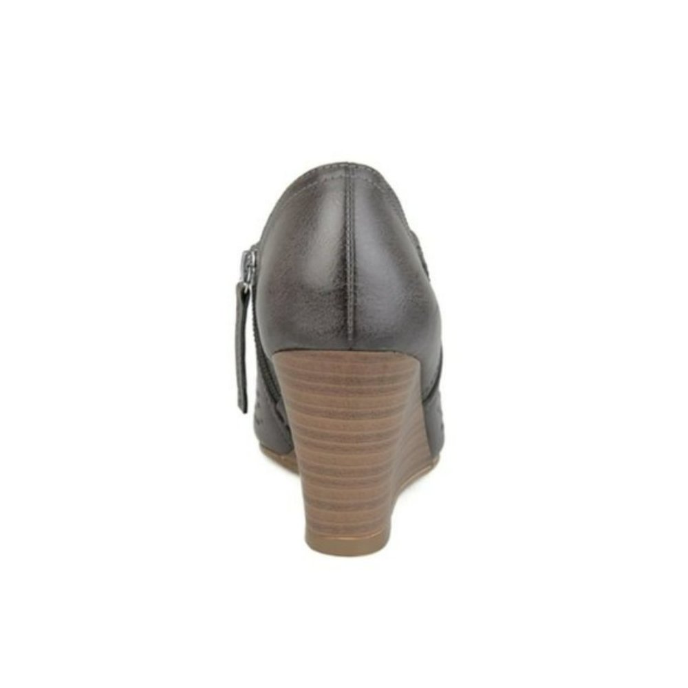 Journee Collection Britny Wedge-7.5 - Picture 5 of 9